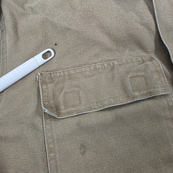 Carhartt Jacket Mens XLT Brown C26 Duck Canvas Quilted Workwear chore jacket - Picture 7 of 16
